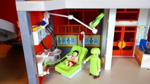 Ville vie étages complètent les enfants clinique 6443 6657 playmobil Déballez hôpital de cinéma