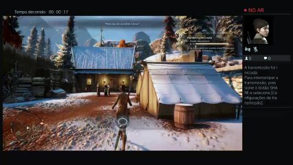 Transmissão ao vivo do PS4[Dragon age inquisition]