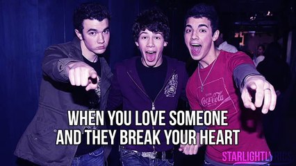 Jonas Brothers - Hold On (Lyric Video)