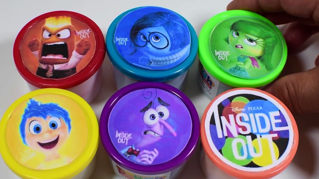 Les couleurs gelé à lintérieur Apprendre hors hors porc jouer mots Doh Peppa mlp disney lps sofia rainbowlearni