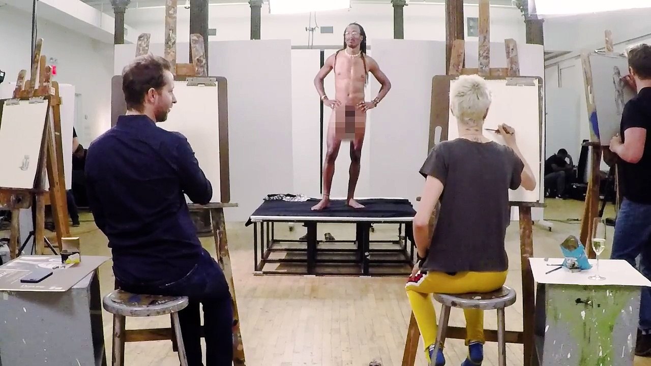 Cara Delevingne Draws Nude Models | Vanity Fair
