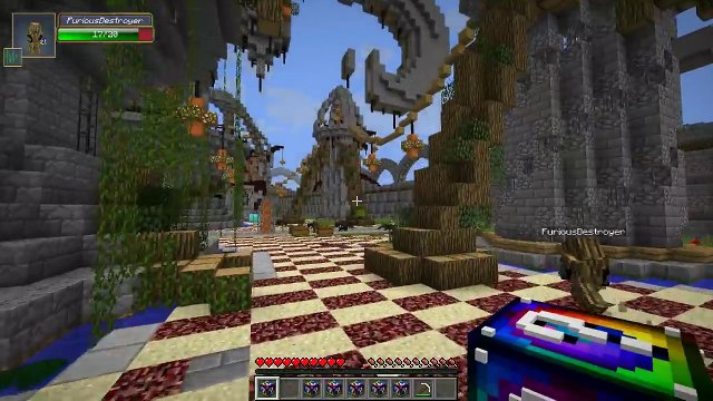 Minecraft SPIRAL UNLUCKY BLOCK CHALLENGE GAMES - Lucky Block Mod - Modded Mini-Game