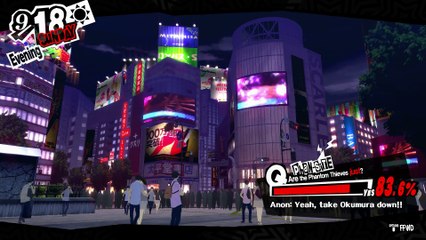 PERSONA 5 FIRST TIME PLAYTHROUGH PART 199 - OKUMURA'S PALACE