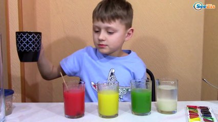 Крутые Эксперименты с Жидкостью Опыты с Водой