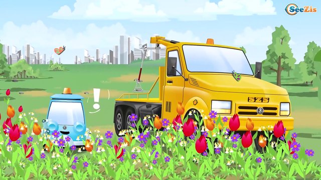 Мультфильм для детей - Монстр Трак и Самые Крутые Гонки в Городке! Видео для детей Мультик!