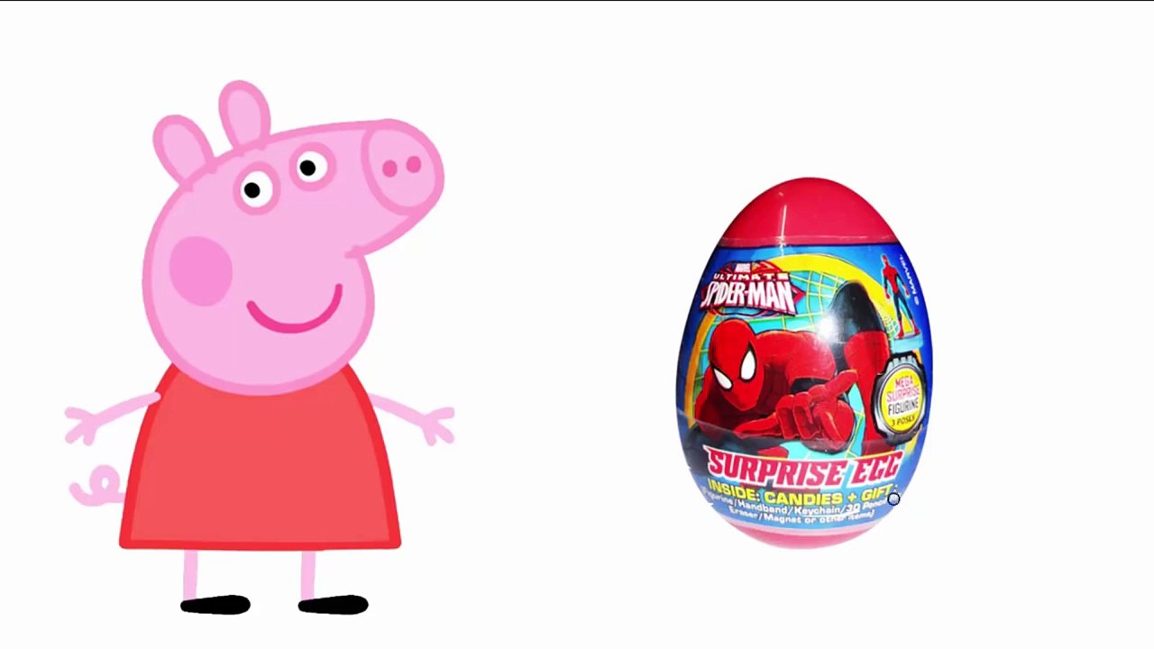 Frozen Play Doh Spiderman Spongebob My Little Pony Tigger Christmas Surprise Eggs Strawber