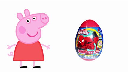 Frozen Play Doh Spiderman Spongebob My Little Pony Tigger Christmas Surprise Eggs Strawber