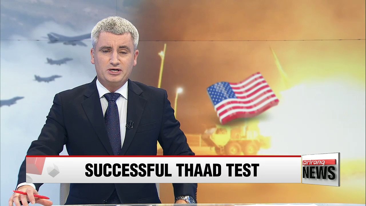 U.S. military conducts successful THAAD test amid North Korea tensions