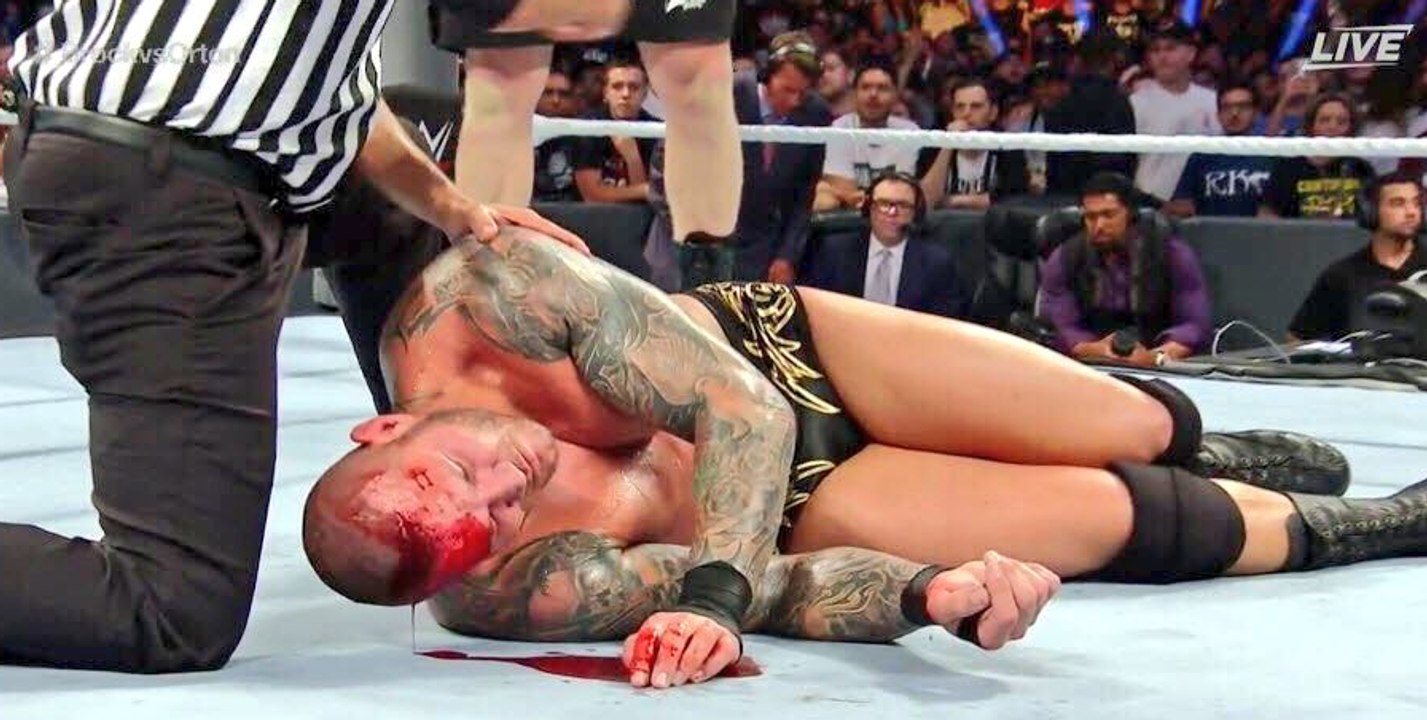 Randy Orton Vs Brock Lesnar Full Match WWE SumerSlam 2016