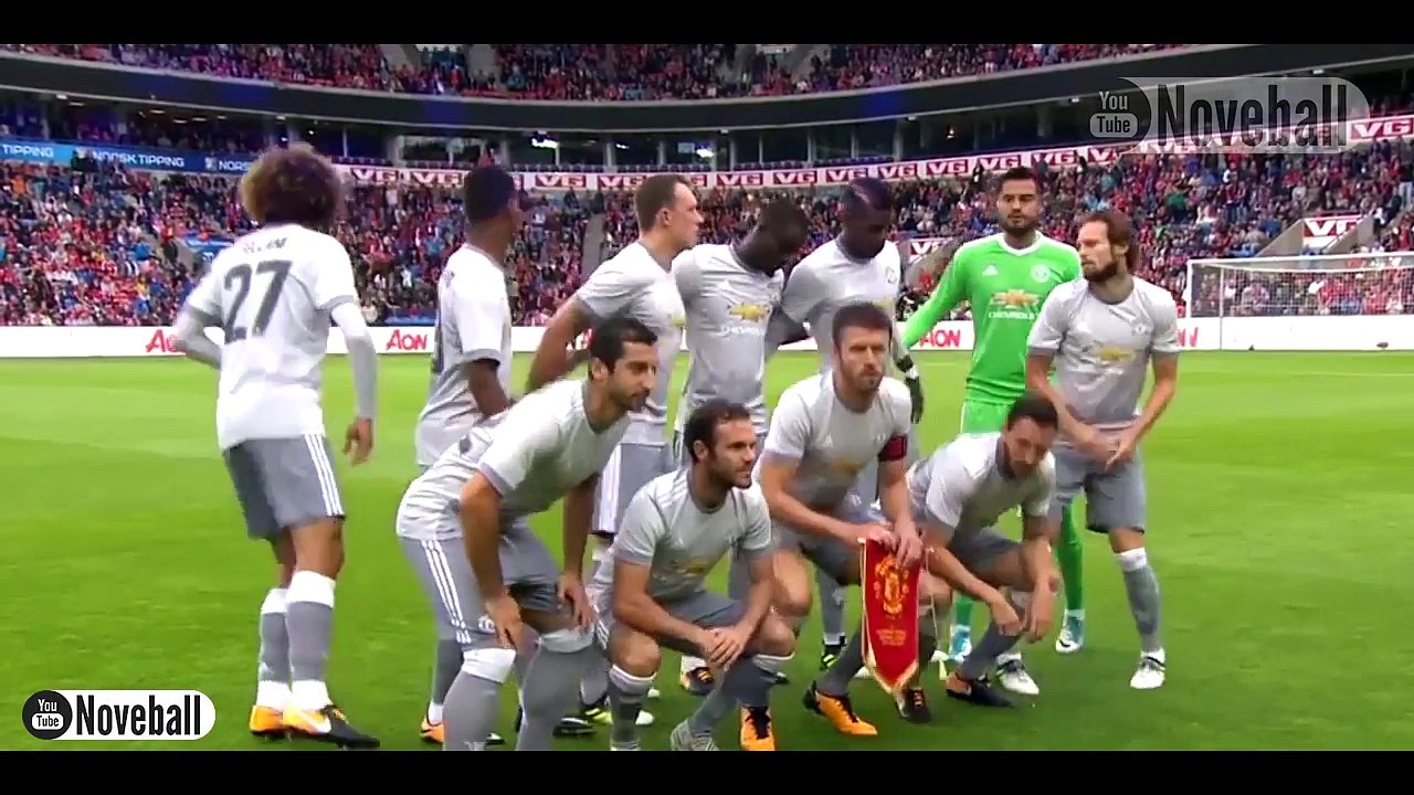 Paul Pogba Highlights - Vaalerenga vs Manchester United (30/07/2017) | Noveball