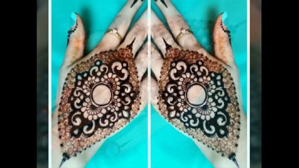 How to apply beautiful stylish mandala Gol-Tikki mehndi design Tutorial for hands 2017