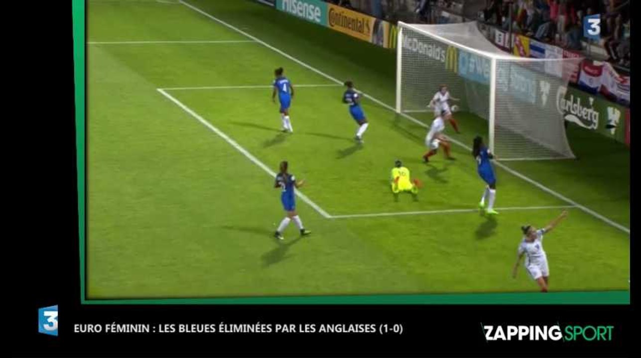 Zap sport 31 juillet : les Bleues éliminées de l'Euro par l'Angleterre