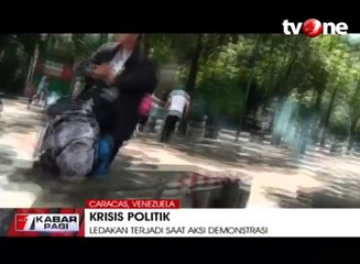 Ledakan Saat Demonstrasi, Delapan Sepeda Motor Terbakar