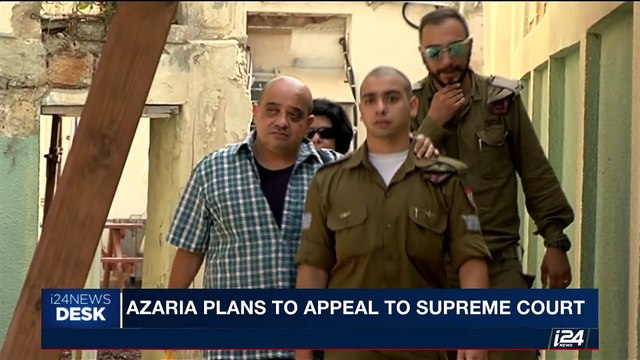 i24NEWS DESK | Azaria plans to appeal to Supreme Court | Monday, July 31st 2017