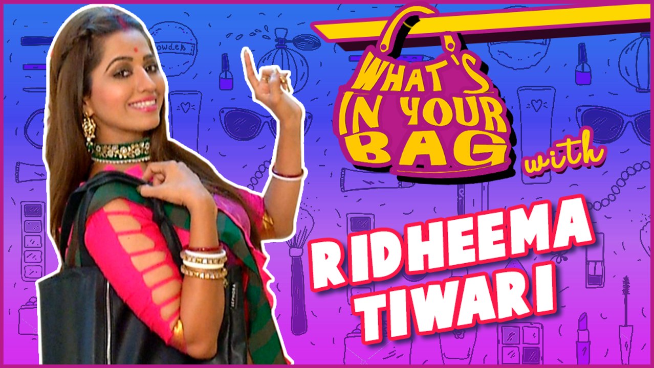 Ridheema Tiwari aka Maldawali Handbag SECRET REVEALED | Ghulaam | What's In Your Bag | TellyMasala