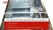 Using Immersible Ultrasonic Transducers in Industrial Cleaning Applications
