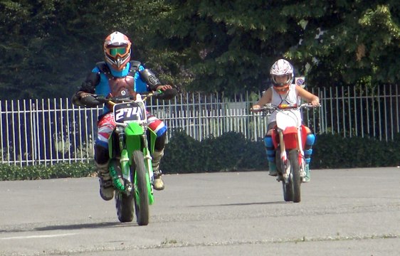 HONDA CR 80 Vs KAWASAKI KX 125 BLACKBIRD
