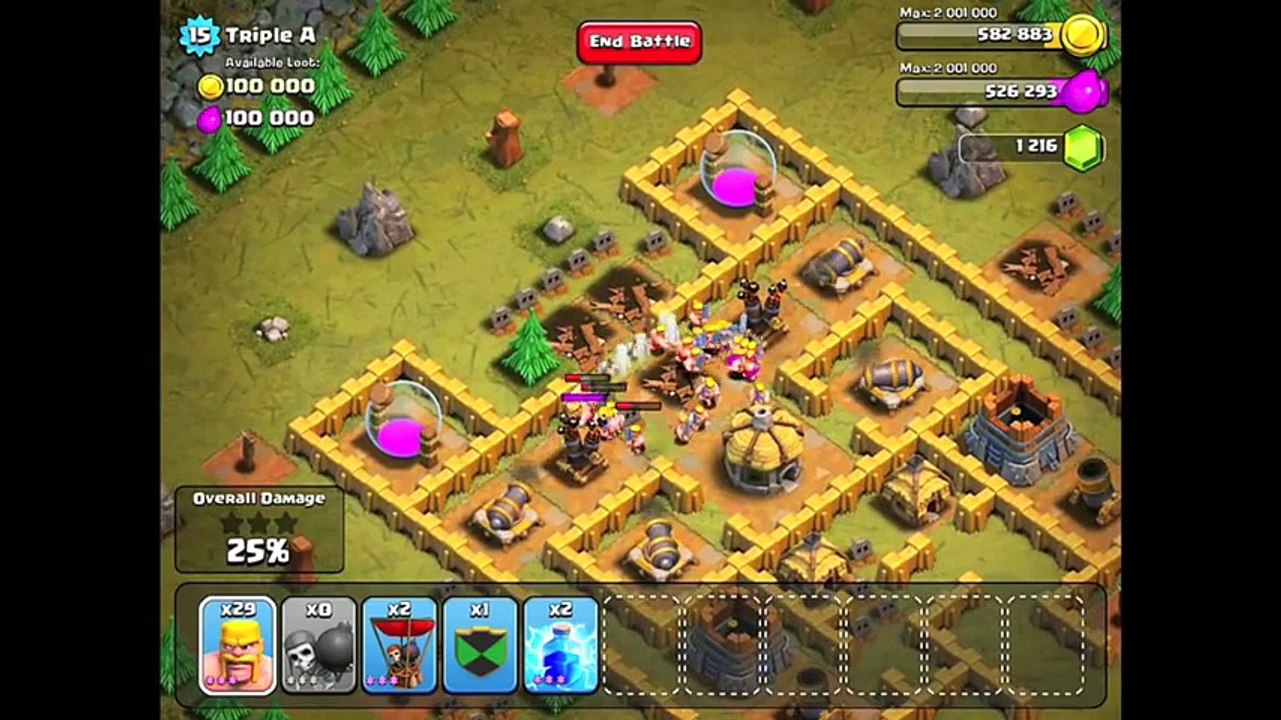 Clash of Clans Level 37 - Triple A