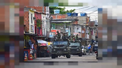 Troops on streets of Rio to fight organised crime
