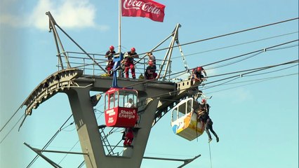 Dozens trapped after cable car crash in Germany
