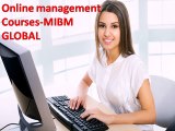Online management Courses-MIBM GLOBAL In India