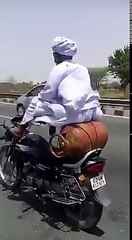 Old Man on Bike .. Like a DON