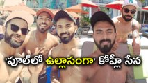 Virat Kohli and KL Rahul 'Chill' Out at beach After Test win over Sri Lanka