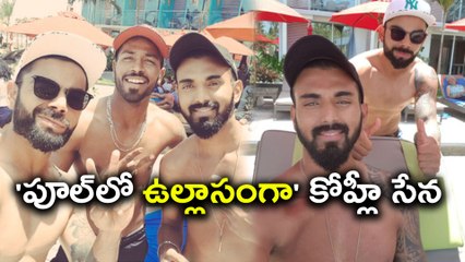 Download Video: Virat Kohli and KL Rahul 'Chill' Out at beach After Test win over Sri Lanka