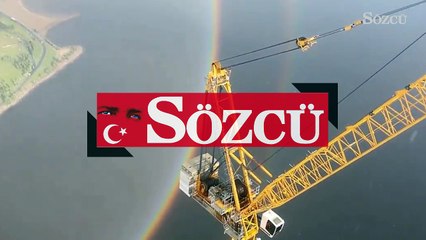 360 derece görüntülenen gökkuşağı