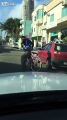 Sarhoş bisikletli - acemikamera