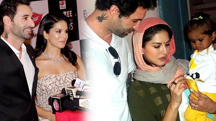 Sunny Leone And Daniel Weber BLUSH Talking About Baby Nisha Kaur Weber