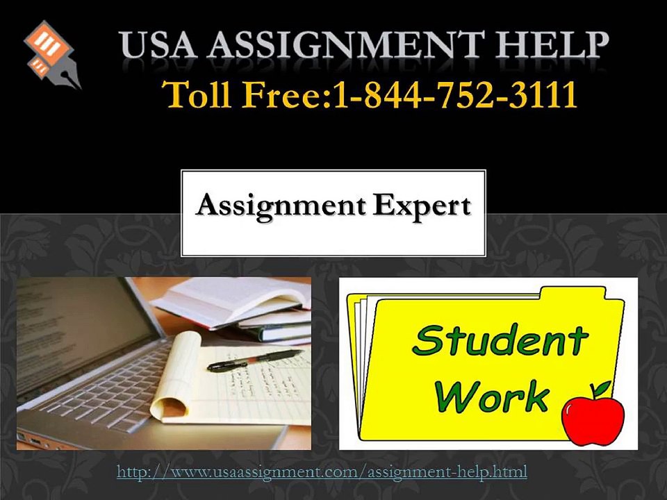 Assignment Expert | Review | Toll Free 1-844-752-3111