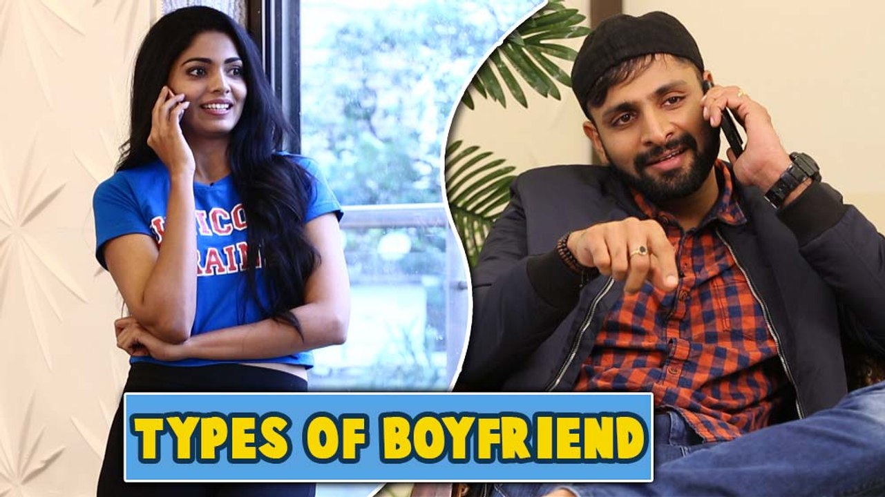 TYPES OF BOYFRIENDS Vaibhav Tatwawaadi & Pooja Sawant - Bhetali Tu Punha (2017) Latest Marathi Movie