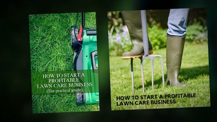 How To Start A Profitable Lawn Care Business | Eric Camehl | Kindle Edition