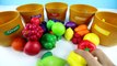 Узнайте цвета фрукты и овощи с Сортировка фрукты и овощи Цвет игрушка Корзина Комплект