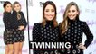 Elizabeth Olsen & Aubrey Plaza Twinning In Mini Dresses At 'Ingrid Goes West' Los Angeles Premiere