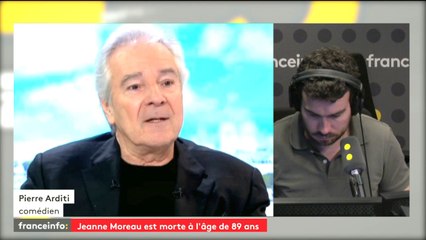 "Jeanne Moreau est un monument absolu" Pierre Arditi