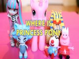 WHERE IS PRINCESS PONY PEPPA PIG FAIRY CLOWN PEDRO SPHINX TRUCK ROCHELLE GOYLE  Toys BABY Videos, NICKELODEON ,  BLAZE A