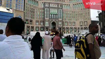 Menikmati Sore di Pelataran Masjidil Haram
