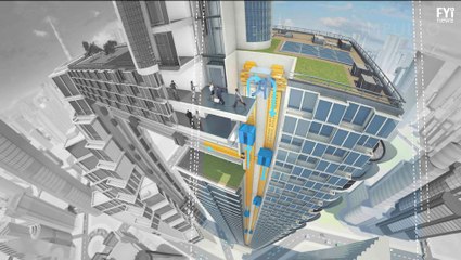 Novos elevadores poderão se movimentar para os lados