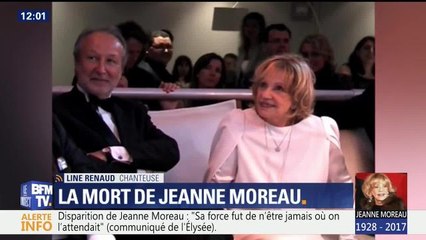 Mort de Jeanne Moreau : Line Renaud est "très peinée"