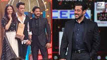Salman Khan and Aishwarya Rai Bachchan At Big Zee Entertainment Awards 2017