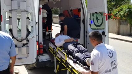 Düzce'de Iskeleden Düşen Inşaat Işçisi Yaralandı