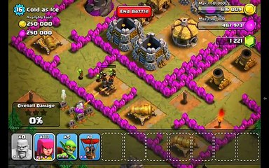 Clash of Clans Level 44 - Cold As Ice