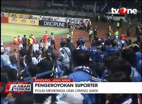 Polisi Periksa 5 Saksi Kasus Pengeroyokan Suporter