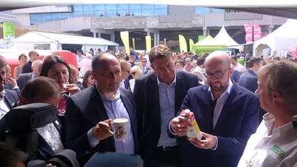 Le Premier ministre visite en famille la Foire de Libramont