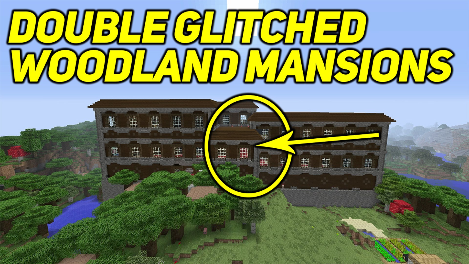 Minecraft Xbox One Seed - Double Glitched Woodland Mansions - video  Dailymotion