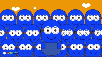 Learn Colors With Minions For Kids Children Toddlers | How To Learn English Animation #learncolors