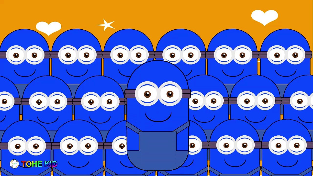 Learn Colors With Minions For Kids Children Toddlers | How To Learn English Animation #learncolors