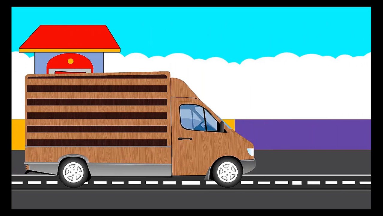 Learn Colors And Numbers With Wooden Truck Toy For Kids Children Toddler | How To Learn English #learncolors